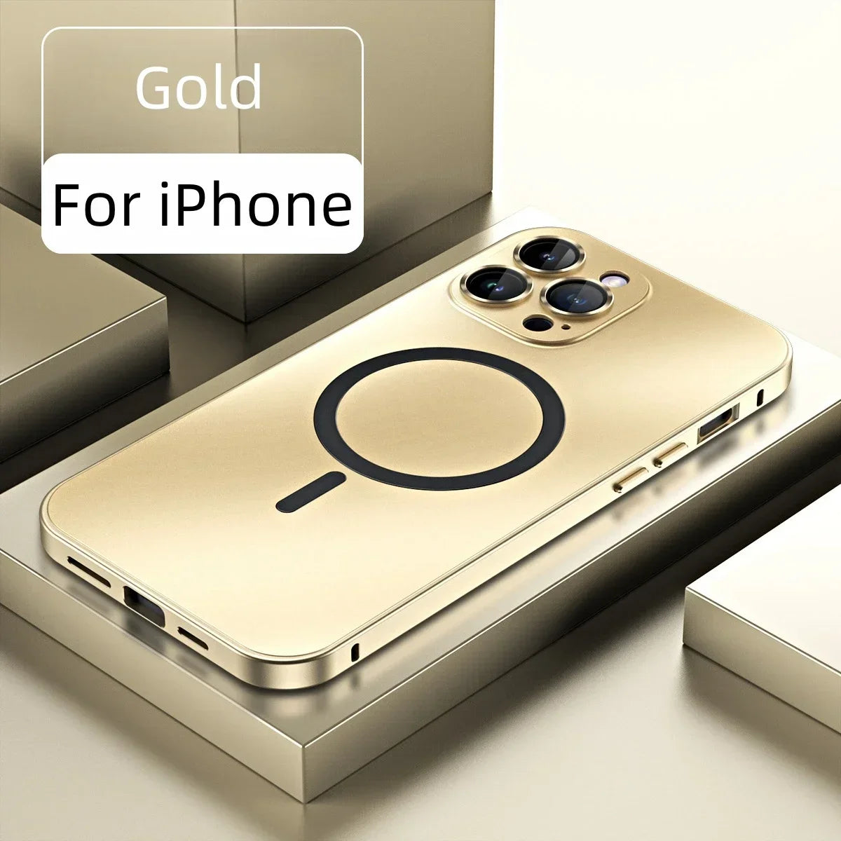 Premium Metal Magnetic Case