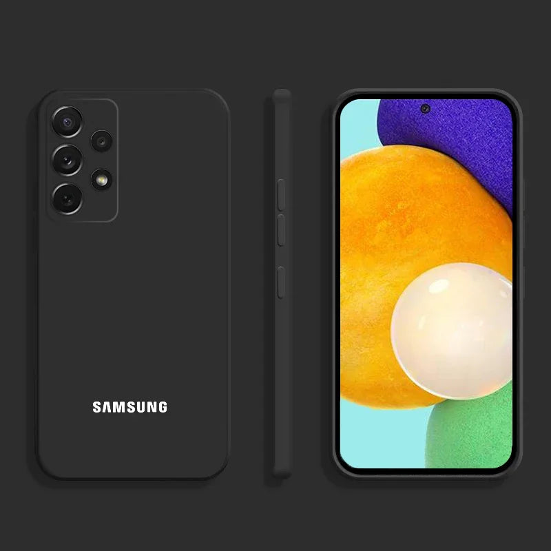 Original Liquid Silicone Case For Samsung