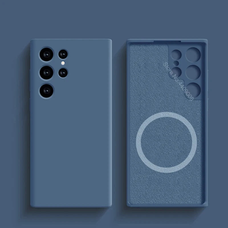 Liquid Silicone MagSafe Case for Samsung Galaxy S Series