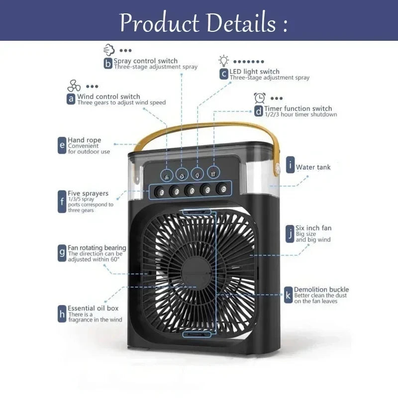 DigitalBreeze 3-in-1 Air Cooler