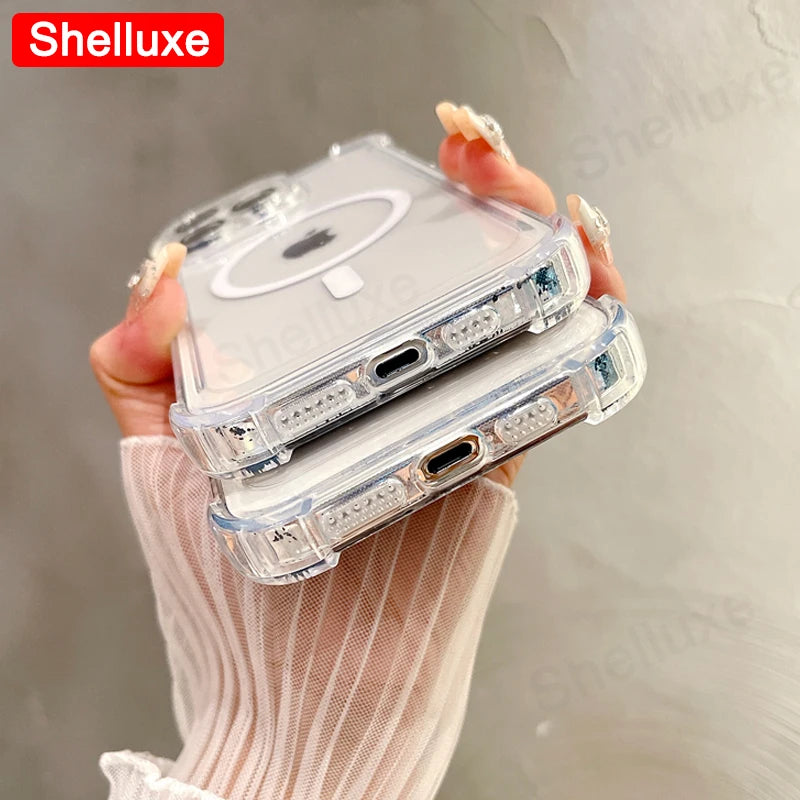Transparent Magnetic Armor Case