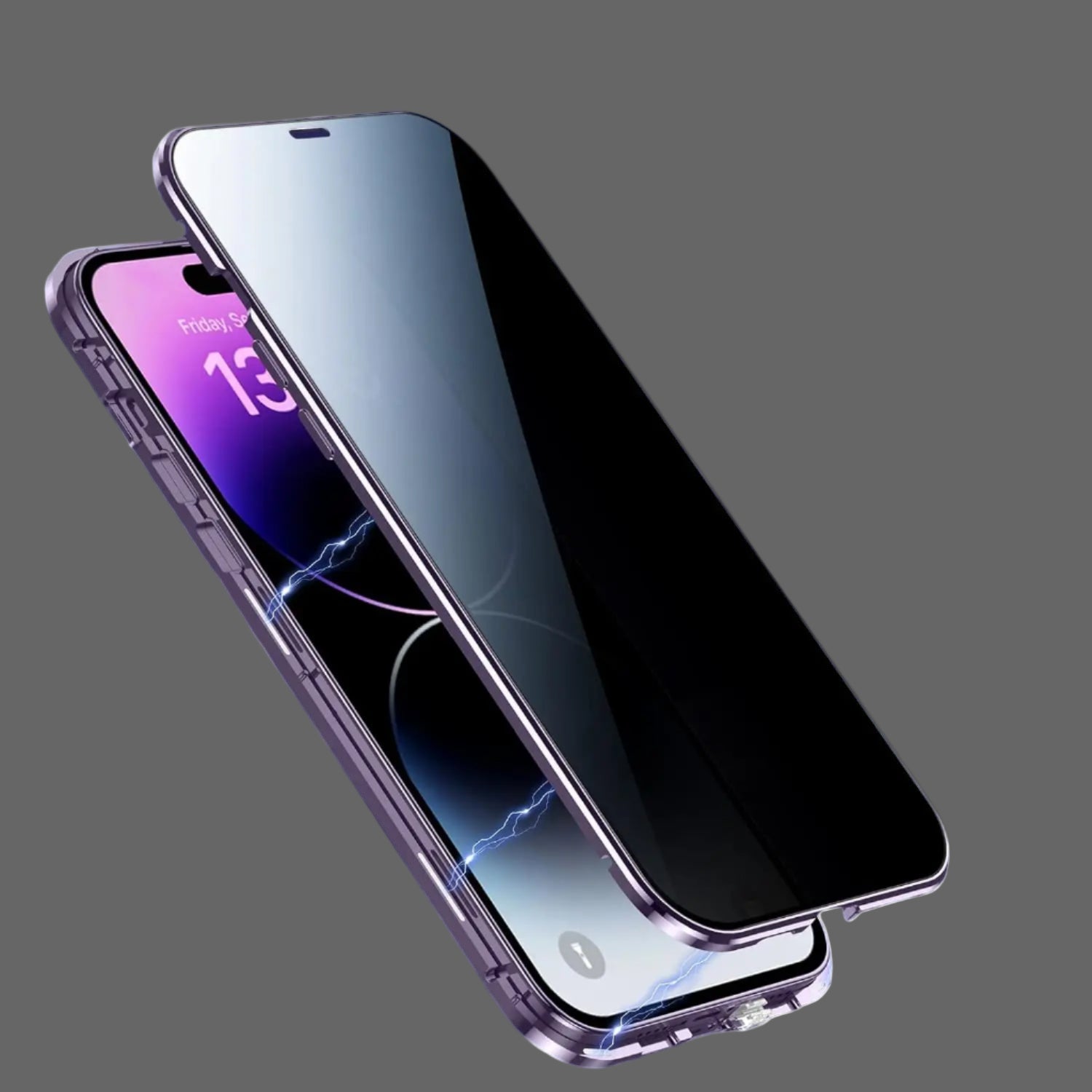 Privacy Magnetic Case with Camera Protection for iPhone