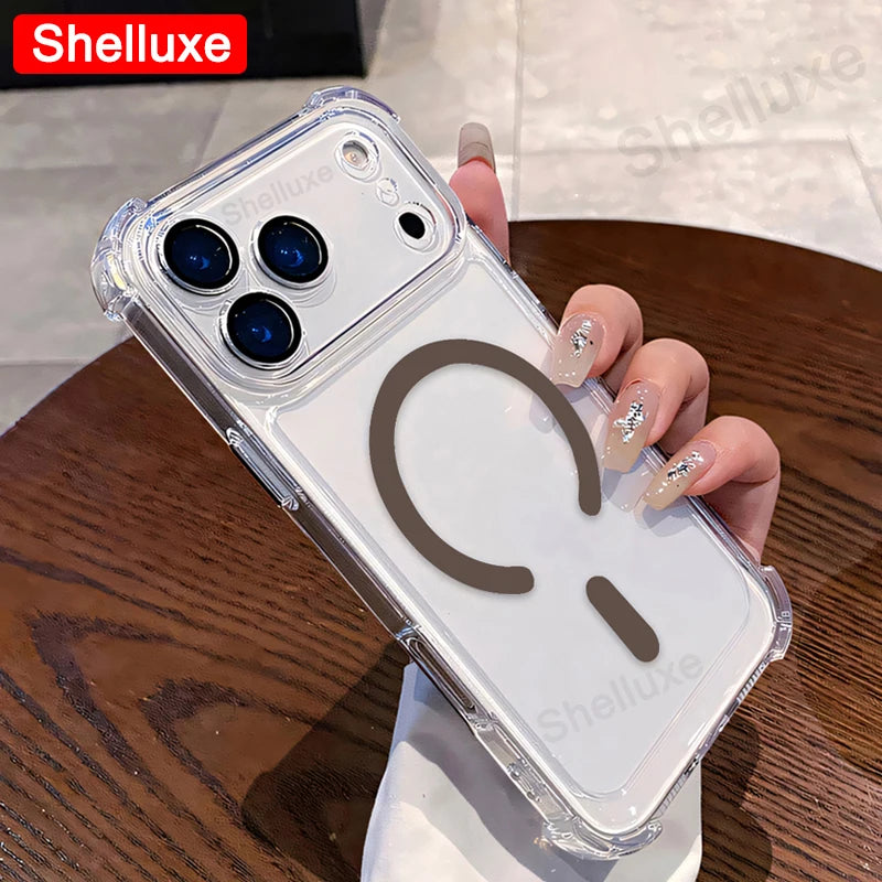 Transparent Magnetic Armor Case