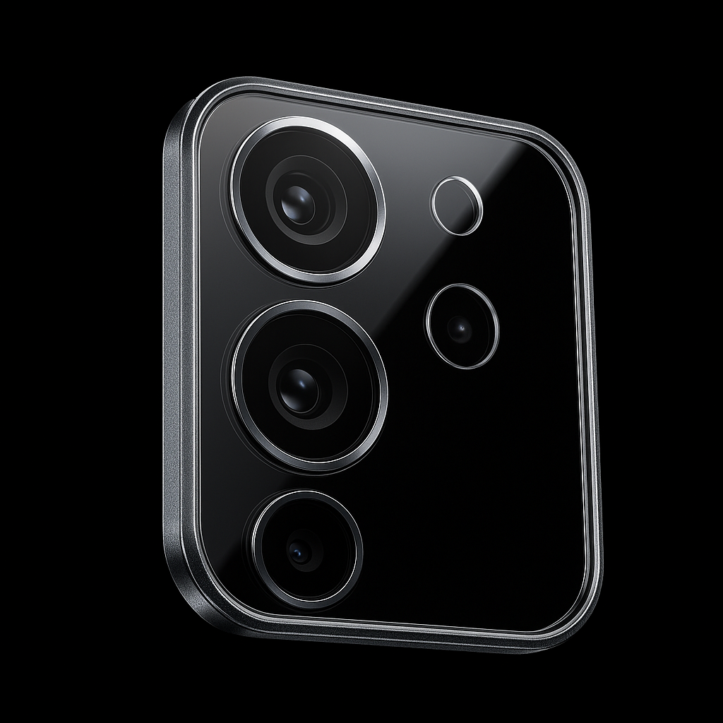 Ultra-Durable Camera Lens Protector for Samsung with black background